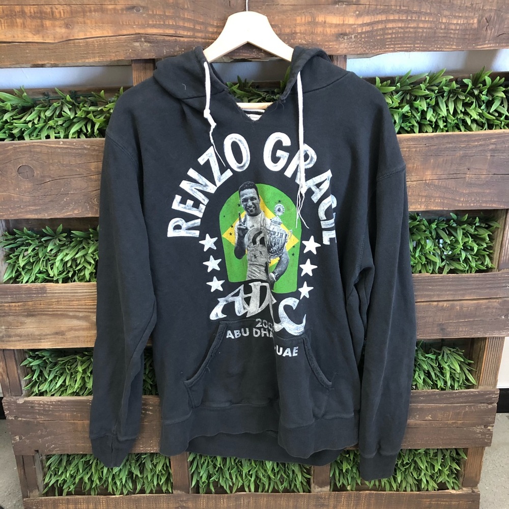 Roots of Fight Renzo Gracie MMA Hoodie Sweatshirt